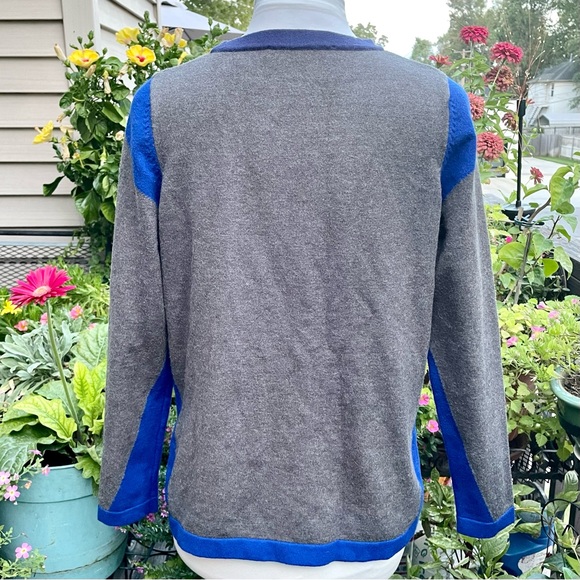 Summer & Sage Color Block Sweater Size Medium - Picture 5 of 8